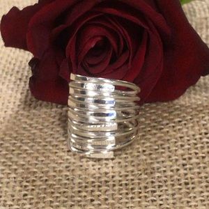 Silver ring size 7-2